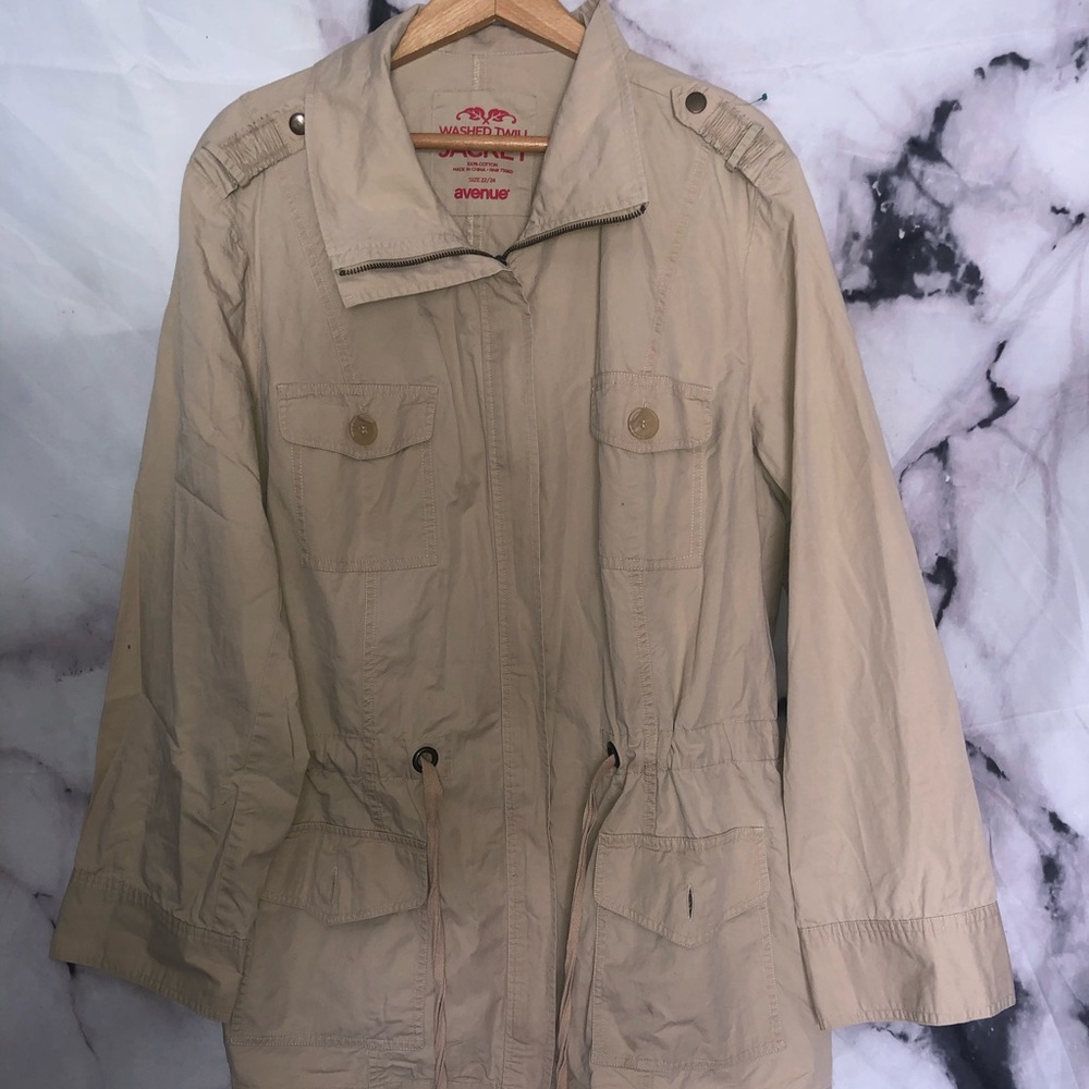 Avenue twill lightweight jacket